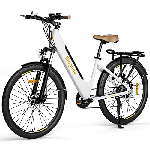 Eleglide Vélos électriques T1 Step-Thru, Vélo électrique de 27,5 Pouces,Batterie 36V 12,5Ah,...
