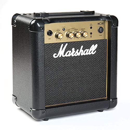 Marshall MG10G Amplificateur combo guitare, ampli d'entraînement adapté à la guitare électrique...